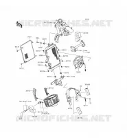 RADIATOR voor Kawasaki VULCAN 1700 VOYAGER ABS 2014