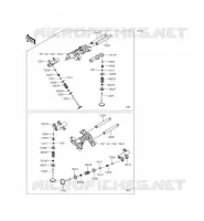 VALVE voor Kawasaki VULCAN 1700 VOYAGER ABS 2014