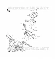 BATTERY BRACKET voor Kawasaki VULCAN 1700 VOYAGER ABS 2014