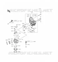 CARBURETOR voor Kawasaki VULCAN 1700 VOYAGER ABS 2014