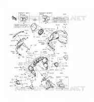 COWLING voor Kawasaki VULCAN 1700 VOYAGER ABS 2014