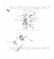 FRONT MASTER CYLINDER voor Kawasaki VULCAN 1700 VOYAGER ABS 2014