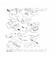 LABELS voor Kawasaki VULCAN 1700 VOYAGER ABS 2014