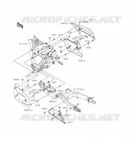 SIDE COVERS   CHAIN COVER voor Kawasaki VULCAN 1700 VOYAGER ABS 2014
