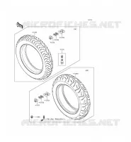 TIRES voor Kawasaki VULCAN 1700 VOYAGER ABS 2014