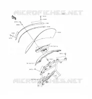 WINDSHIELD voor Kawasaki VULCAN 1700 VOYAGER ABS 2014