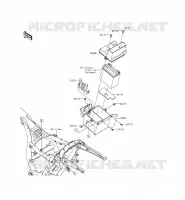 BATTERY BRACKET voor Kawasaki VULCAN 1700 VOYAGER ABS 2014