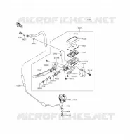 CLUTCH MASTER CYLINDER voor Kawasaki VULCAN 1700 VOYAGER ABS 2014