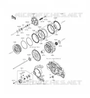 CLUTCH voor Kawasaki VULCAN 1700 VOYAGER ABS 2014