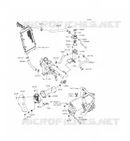COOLING voor Kawasaki VULCAN 1700 VOYAGER ABS 2014