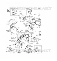 COWLING voor Kawasaki VULCAN 1700 VOYAGER ABS 2014