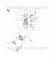 FRONT MASTER CYLINDER voor Kawasaki VULCAN 1700 VOYAGER ABS 2014
