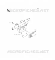 REFLECTORS voor Kawasaki VULCAN 1700 VOYAGER ABS 2014