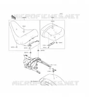 SEAT voor Kawasaki VULCAN 1700 VOYAGER ABS 2014