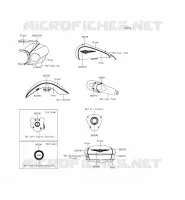 STICKER(GRAY/BLACK) voor Kawasaki VULCAN 1700 VOYAGER ABS 2014