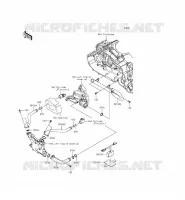 WATER PIPE voor Kawasaki VULCAN 1700 VOYAGER ABS 2014