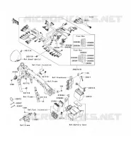 CHASSIS ELECTRICAL EQUIPMENT voor Kawasaki VN1700 CLASSIC TOURER ABS 2010