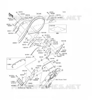 COWLING voor Kawasaki VN1700 CLASSIC TOURER ABS 2010