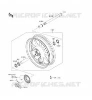 FRONT HUB voor Kawasaki VN1700 CLASSIC TOURER ABS 2010