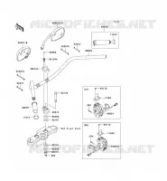 HANDLEBAR voor Kawasaki VN1700 CLASSIC TOURER ABS 2010