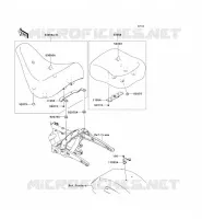SEAT voor Kawasaki VN1700 CLASSIC TOURER ABS 2010