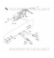 SWINGARM voor Kawasaki VN1700 CLASSIC TOURER ABS 2010