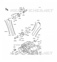 CAMSHAFT   TENSIONER voor Kawasaki VN1700 CLASSIC TOURER ABS 2014