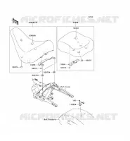 SEAT voor Kawasaki VN1700 CLASSIC TOURER ABS 2014