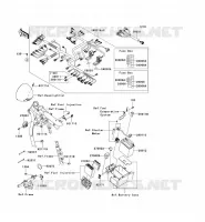 CHASSIS ELECTRICAL EQUIPMENT voor Kawasaki VN1700 CLASSIC 2009