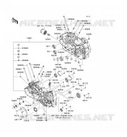 CRANKCASE(S) voor Kawasaki VN1700 CLASSIC 2009