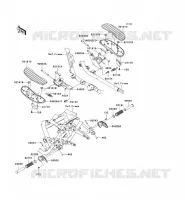 FOOTREST voor Kawasaki VN1700 CLASSIC 2009