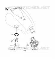 FUEL PUMP voor Kawasaki VN1700 CLASSIC 2009