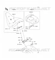 SEAT voor Kawasaki VN1700 CLASSIC 2009