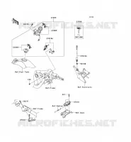 SWITCH   REFLECTORS voor Kawasaki VN1700 CLASSIC 2009