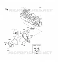 CHAIN COVER voor Kawasaki VN1700 CLASSIC ABS 2010