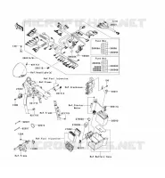 CHASSIS ELECTRICAL EQUIPMENT voor Kawasaki VN1700 CLASSIC ABS 2010