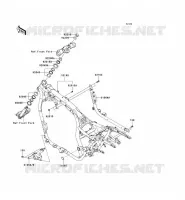 CHASSIS voor Kawasaki VN1700 CLASSIC ABS 2010