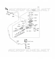 CLUTCH MASTER CYLINDER voor Kawasaki VN1700 CLASSIC ABS 2010