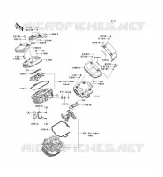 CYLINDER HEAD COVER voor Kawasaki VN1700 CLASSIC ABS 2010