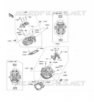 CYLINDER HEAD voor Kawasaki VN1700 CLASSIC ABS 2010