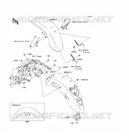 FENDER voor Kawasaki VN1700 CLASSIC ABS 2010