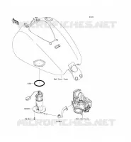 FUEL PUMP voor Kawasaki VN1700 CLASSIC ABS 2010