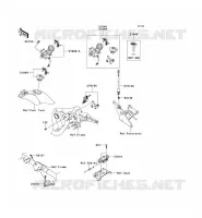 SWITCH voor Kawasaki VN1700 CLASSIC ABS 2010