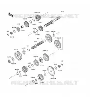 TRANSMISSION voor Kawasaki VN1700 CLASSIC ABS 2010