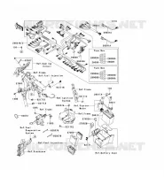 CHASSIS ELECTRICAL EQUIPMENT voor Kawasaki VN1700 VAQUERO 2011