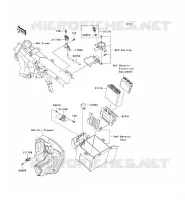 FUEL INJECTION voor Kawasaki VN1700 VAQUERO 2011