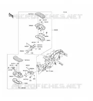 ACCESSORY (TAPIS DE SOL) voor Kawasaki VN1700 VOYAGER CUSTOM ABS 2013