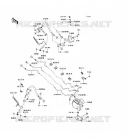 BRAKE PIPE voor Kawasaki VN1700 VOYAGER CUSTOM ABS 2013