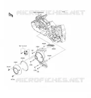 CHAIN COVER voor Kawasaki VN1700 VOYAGER CUSTOM ABS 2013