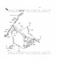CHASSIS voor Kawasaki VN1700 VOYAGER CUSTOM ABS 2013